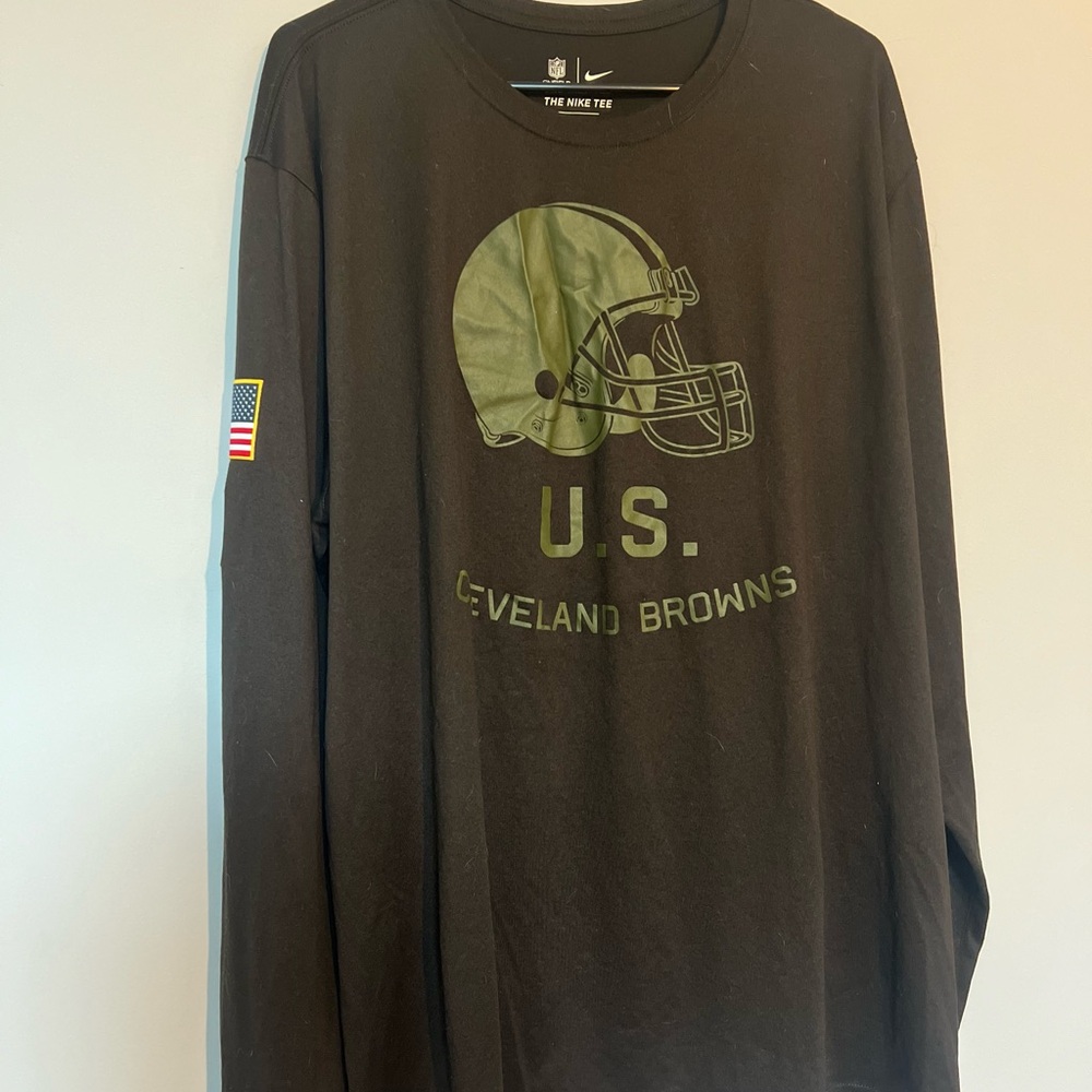 Cleveland Browns Long Sleeve Nike On the Field